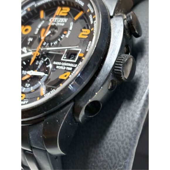 Citizen World Time A-T Eco-Drive Movement Caliber H820 Limited Edition Watch - Picture 5 of 14